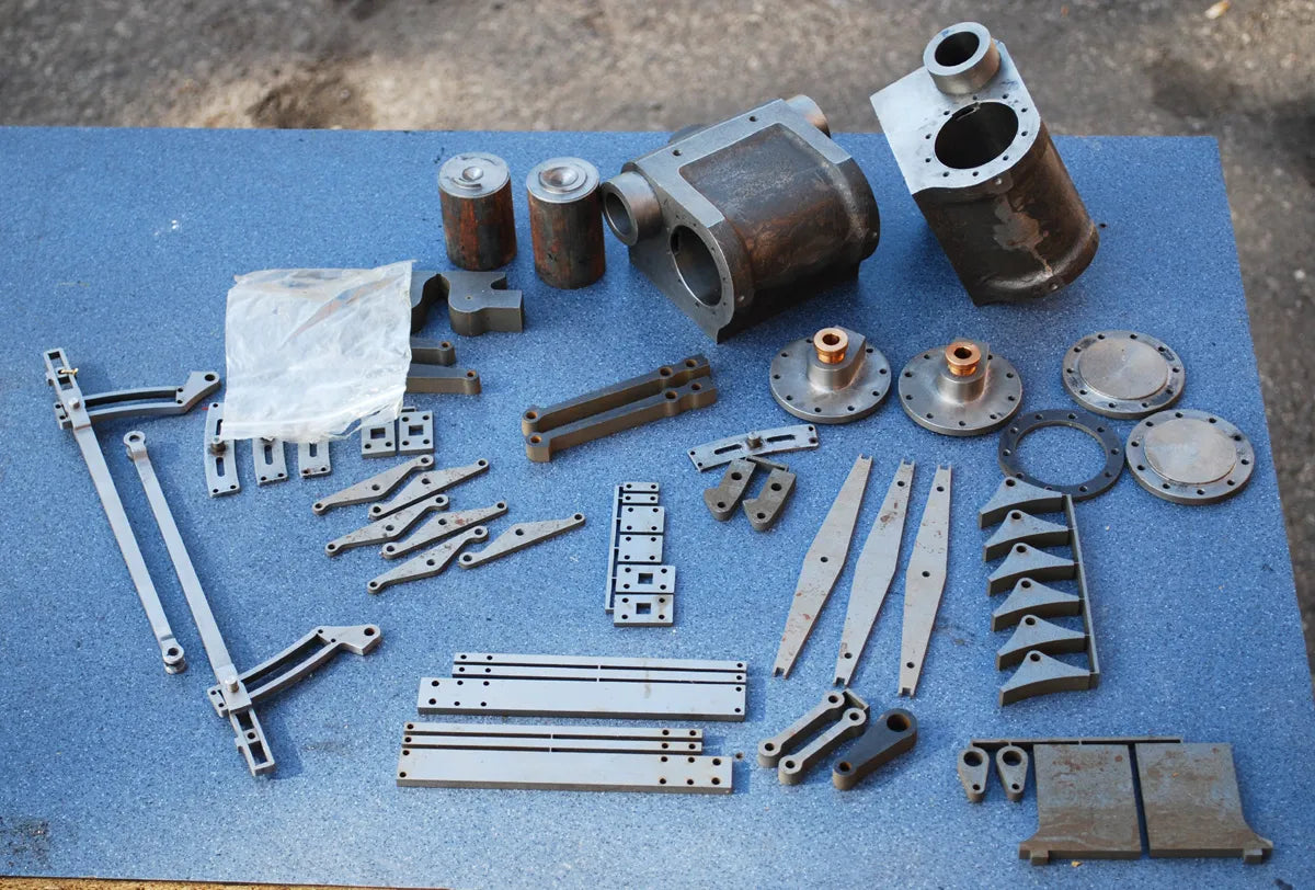 5 inch gauge part-built LNER B1 with tender