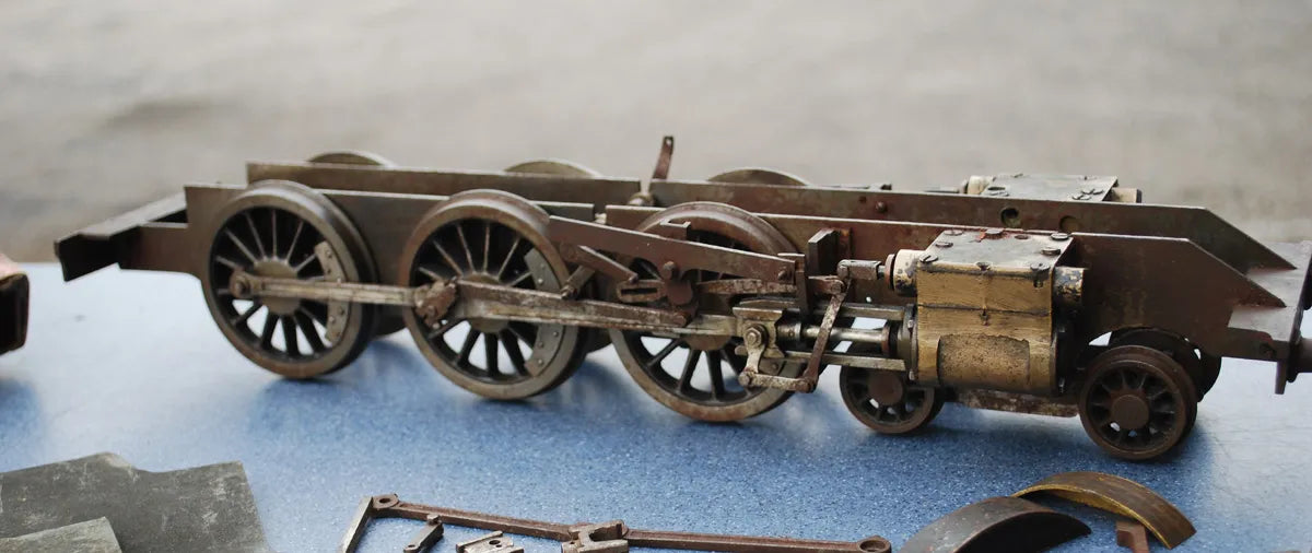 Gauge 1 part-built 4-6-0