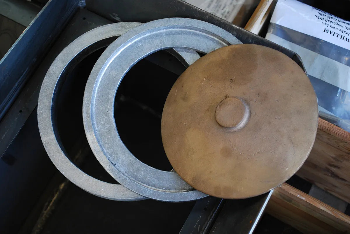 7 1/4 inch gauge "Sweet William" parts, castings