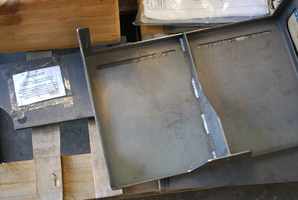 7 1/4 inch gauge "Sweet William" parts, castings