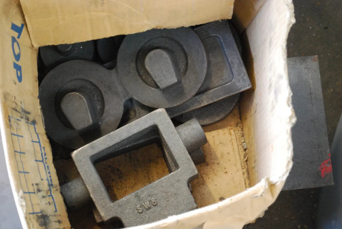 7 1/4 inch gauge "Sweet William" parts, castings