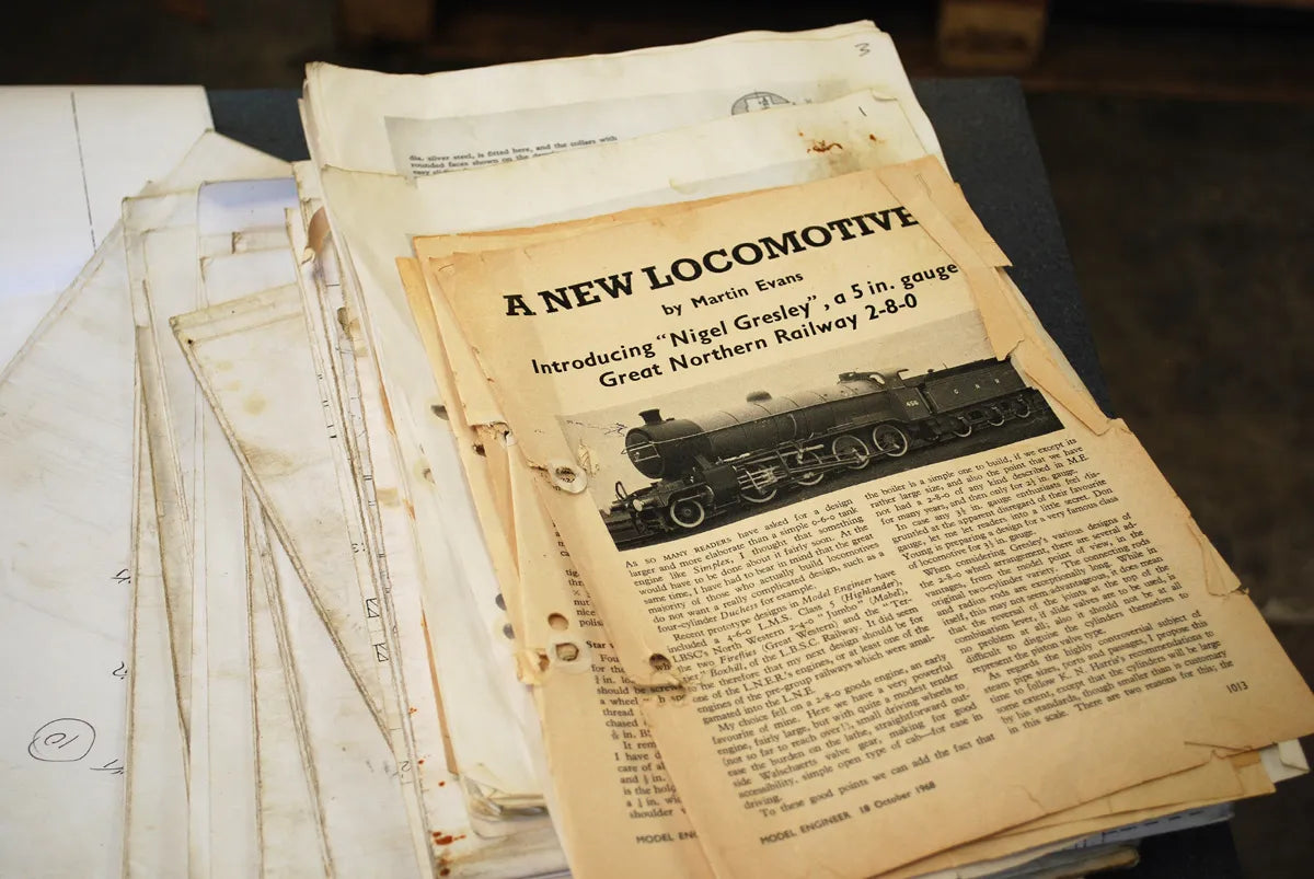 5 inch gauge part-built Nigel Gresley