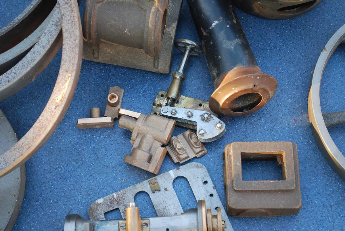 Part-built 1 1/2 inch scale Allchin