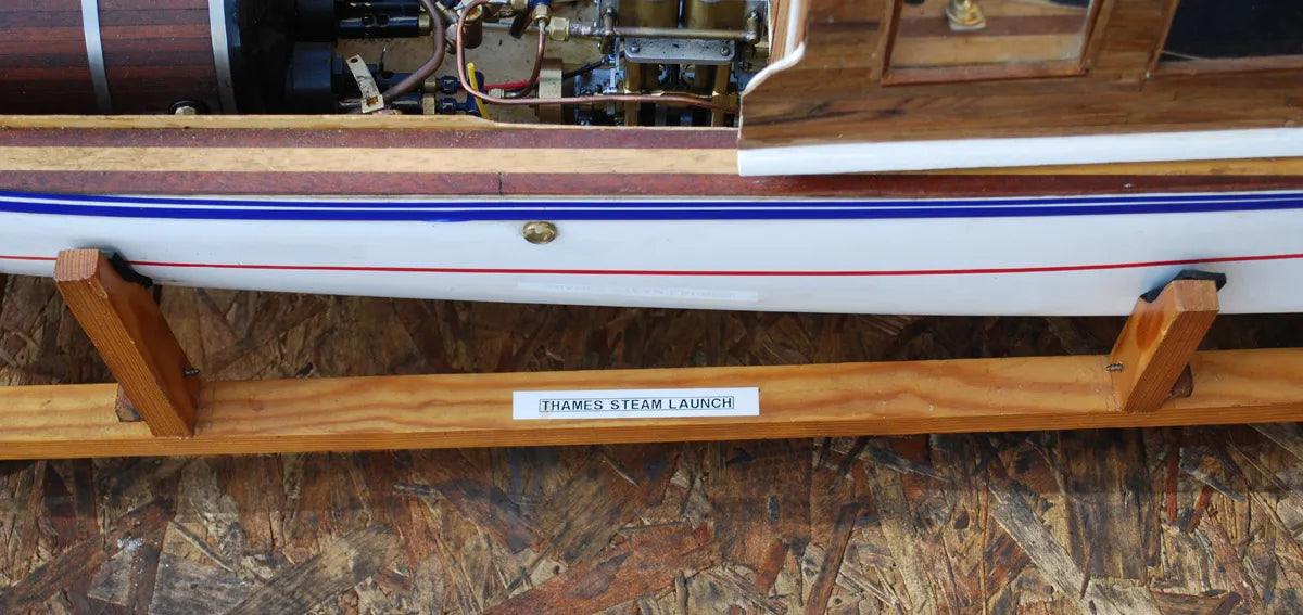 Radio-controlled steam launch