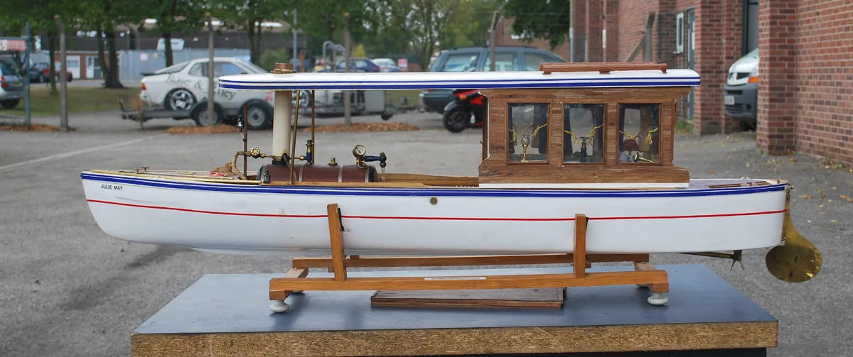 Radio-controlled steam launch