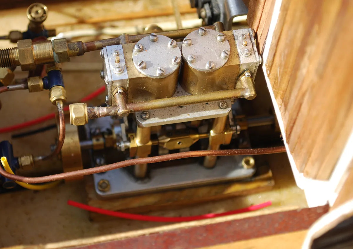 Radio-controlled steam launch