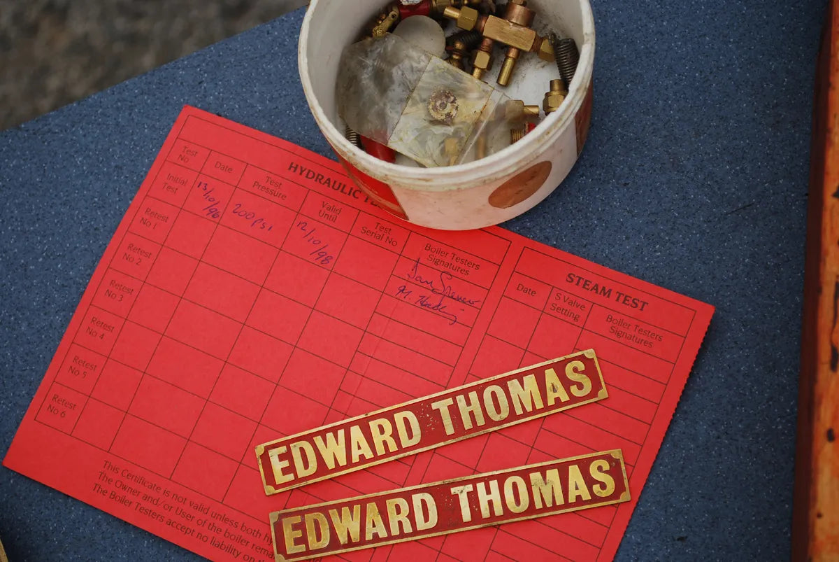 5 inch gauge part-built "Edward Thomas"