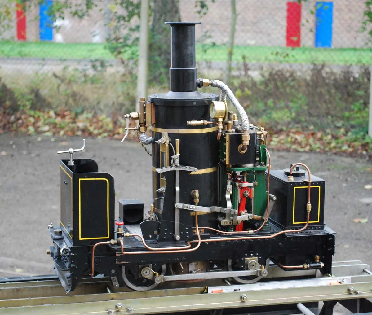 5 inch gauge vertical boiler locomotive
