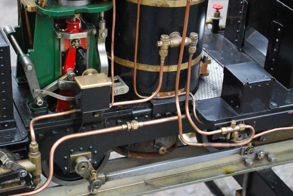 5 inch gauge vertical boiler locomotive