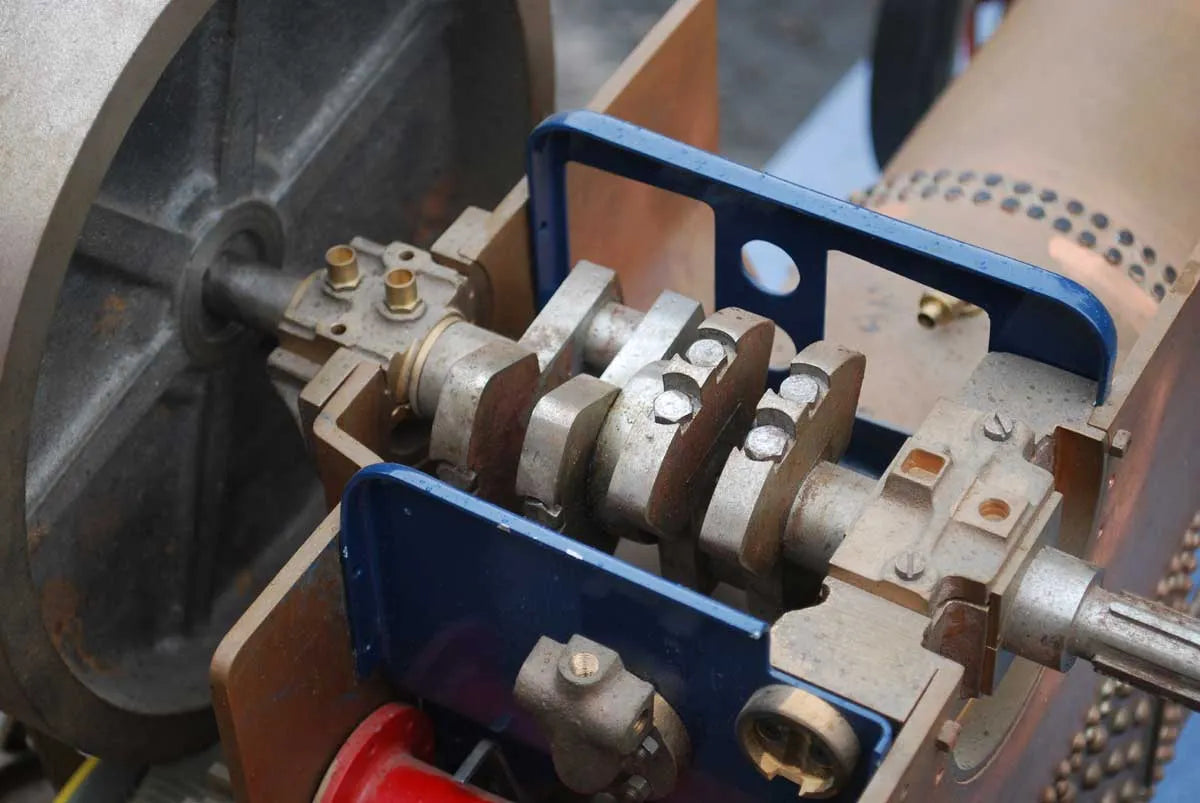 2 inch scale part-built Burrell DCC Showmans engine