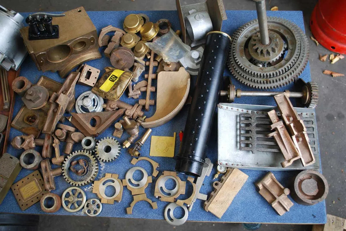 2 inch scale part-built Burrell DCC Showmans engine