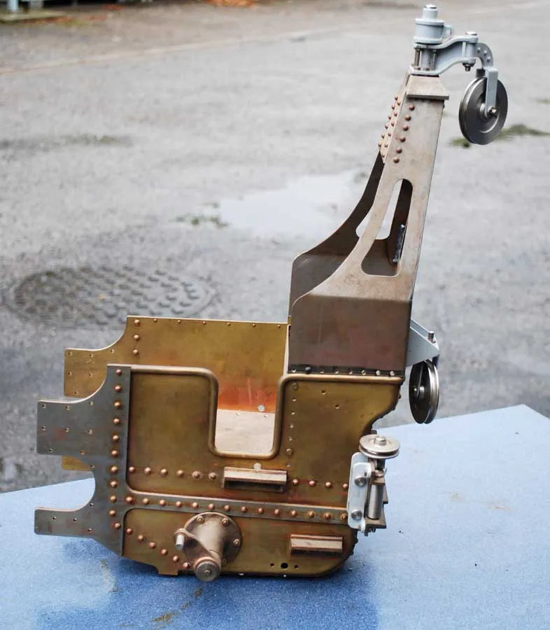 2 inch scale part-built Burrell DCC Showmans engine