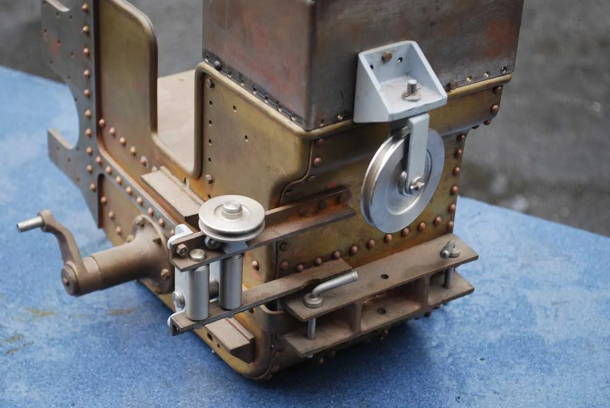 2 inch scale part-built Burrell DCC Showmans engine