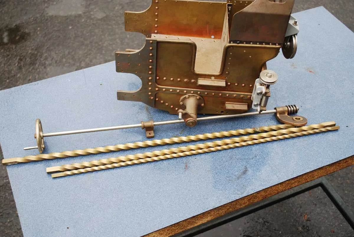 2 inch scale part-built Burrell DCC Showmans engine