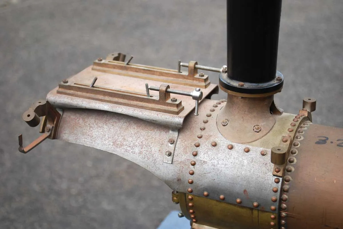 2 inch scale part-built Burrell DCC Showmans engine