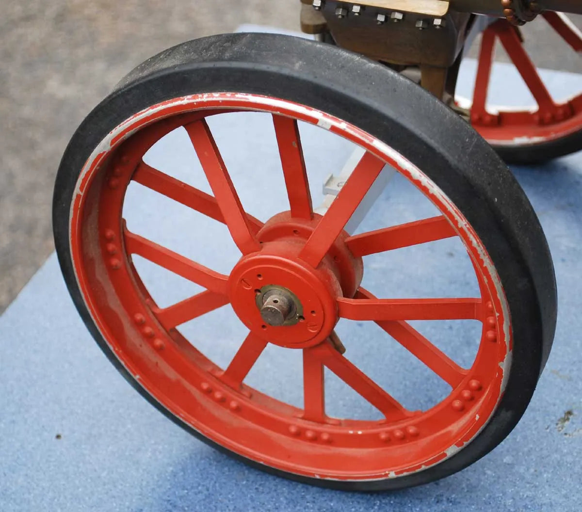 2 inch scale part-built Burrell DCC Showmans engine