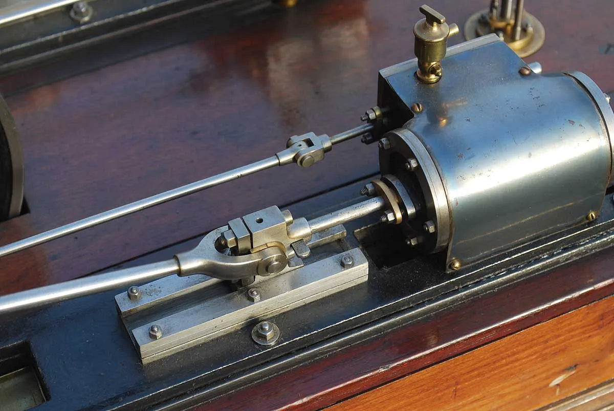 Twin cylinder mill engine
