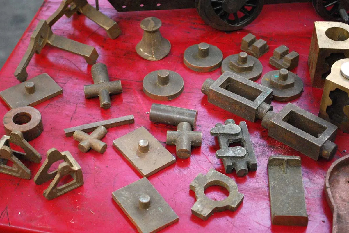 3 1/2 inch gauge 0-4-0 chassis, castings & boiler kit