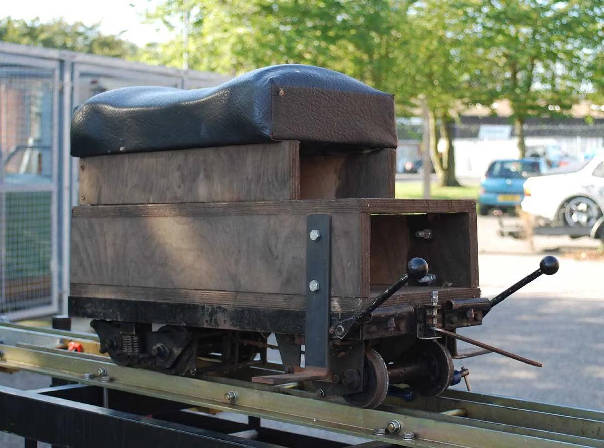 5 inch gauge wooden driving truck ( pony & bogie)
