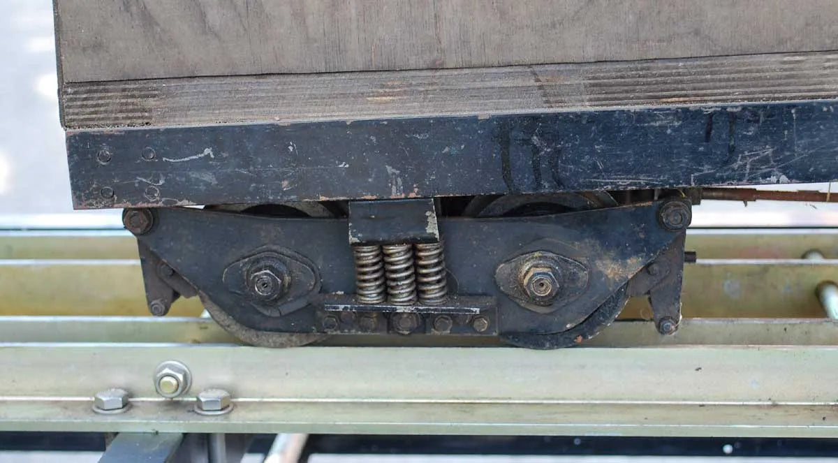 5 inch gauge wooden driving truck ( pony & bogie)