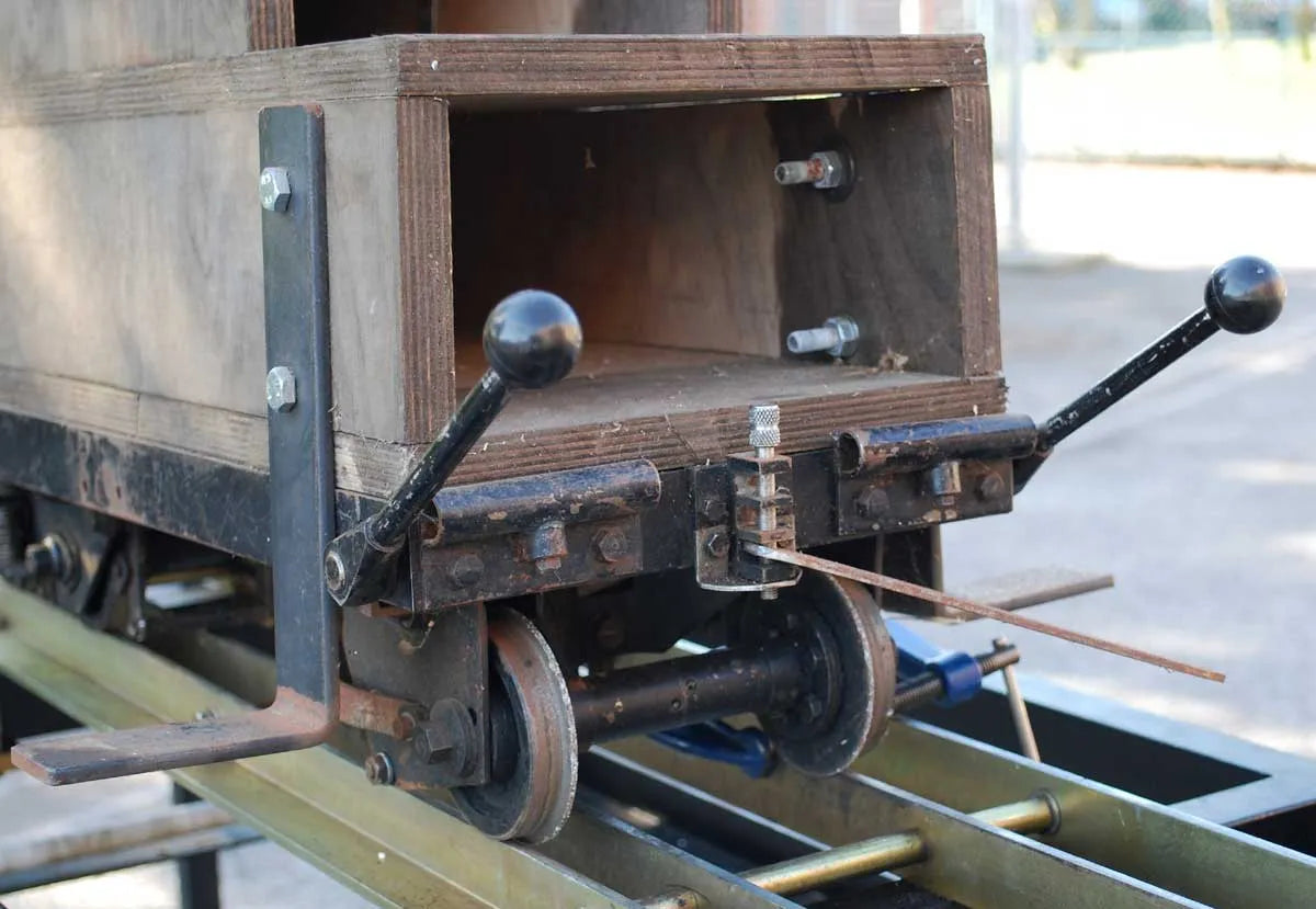 5 inch gauge wooden driving truck ( pony & bogie)