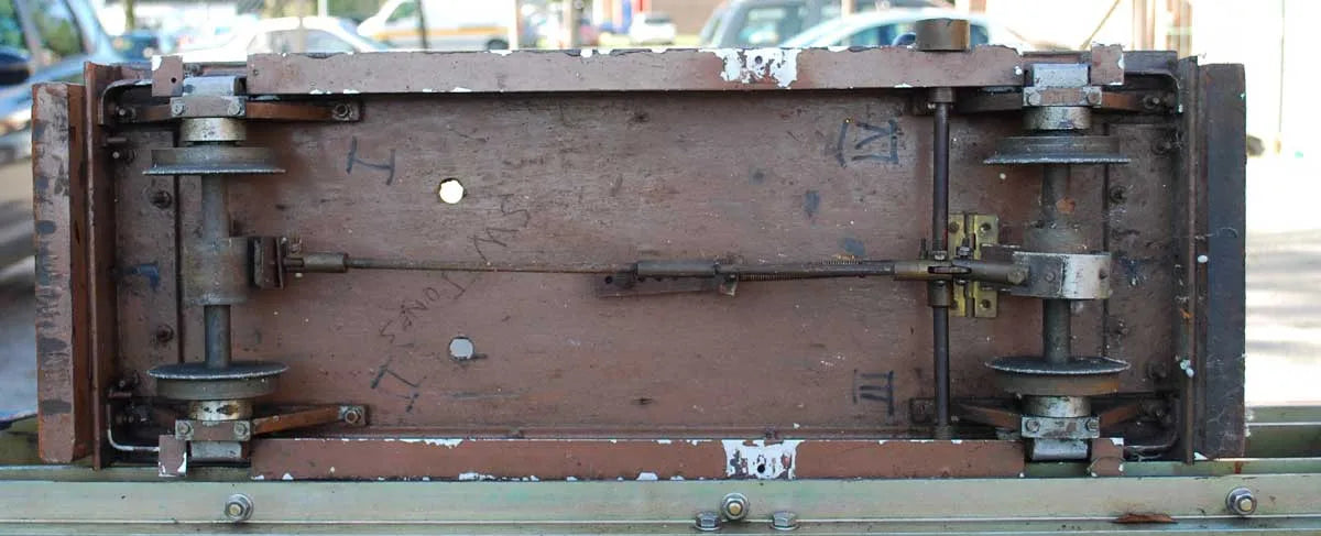 5 inch gauge brown driving truck base