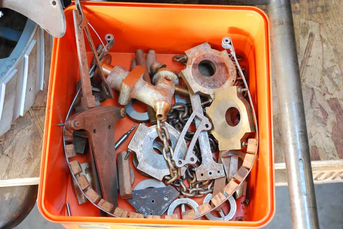 Part-built 3 inch scale Burrell