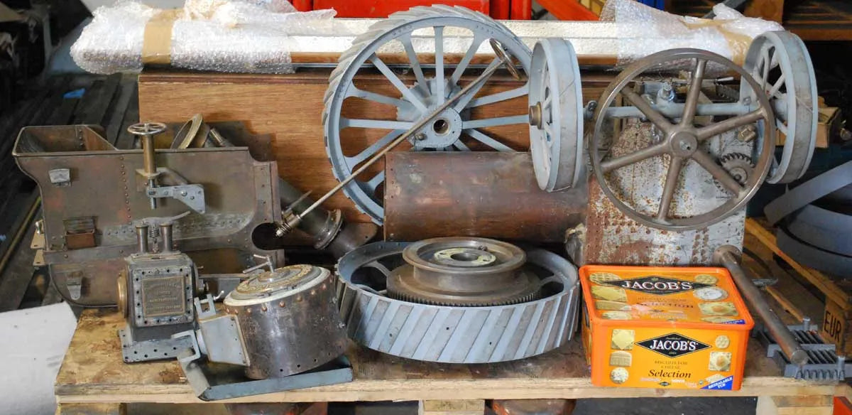 Part-built 3 inch scale Burrell