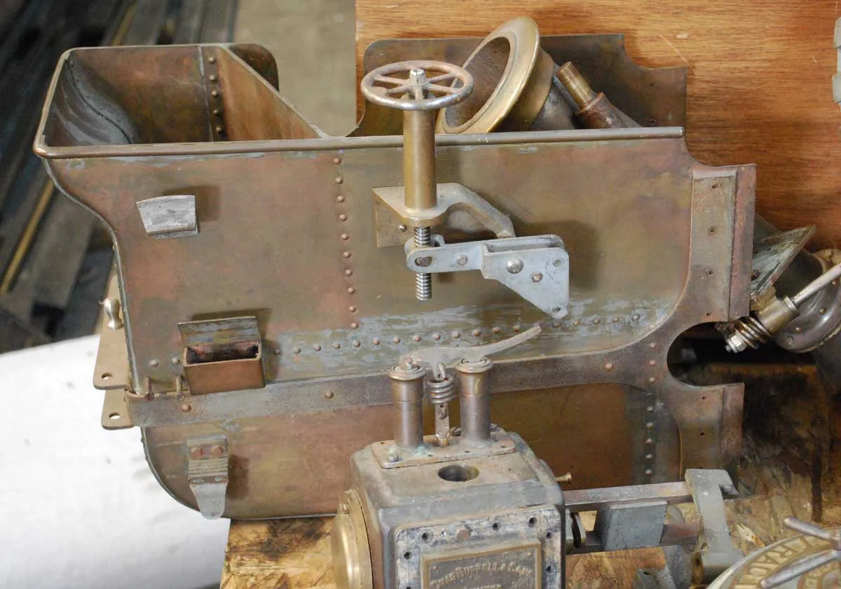 Part-built 3 inch scale Burrell