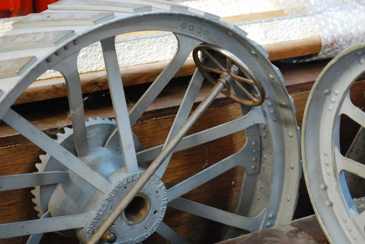 Part-built 3 inch scale Burrell