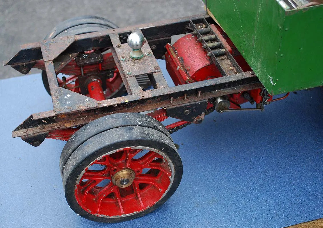 2 inch scale Clayton steam wagon for restoration