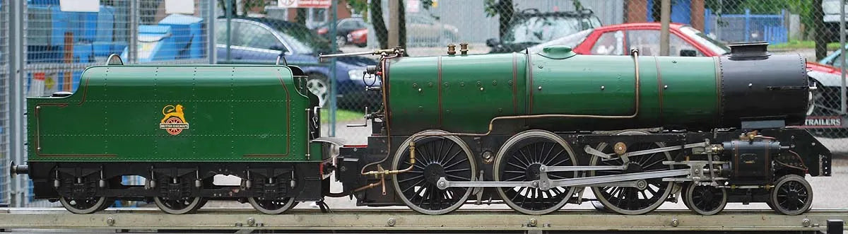 5 inch gauge Royal Scot