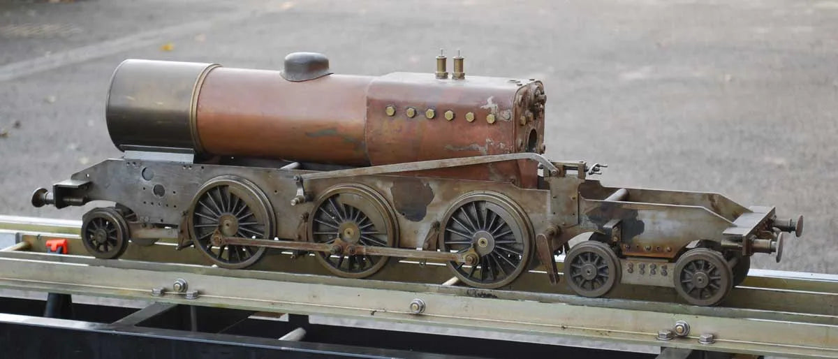 3 1/2 inch gauge part-built Stanier 2-6-4T