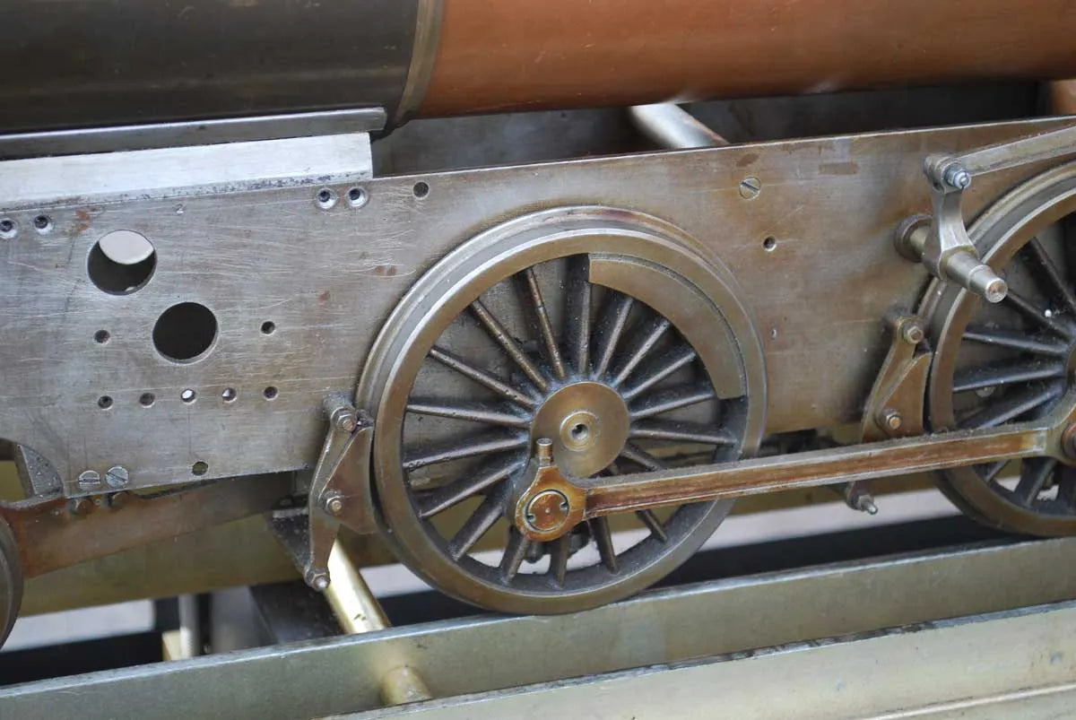 3 1/2 inch gauge part-built Stanier 2-6-4T