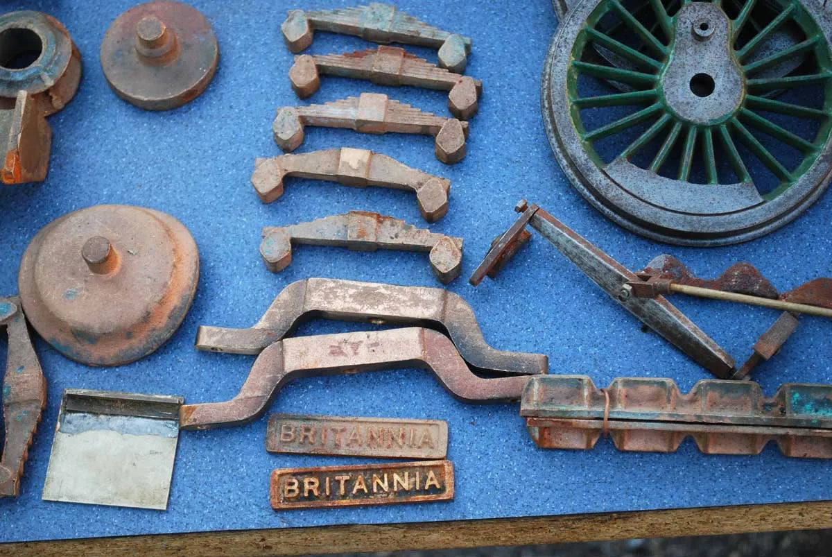 3 1/2 inch gauge Britannia castings