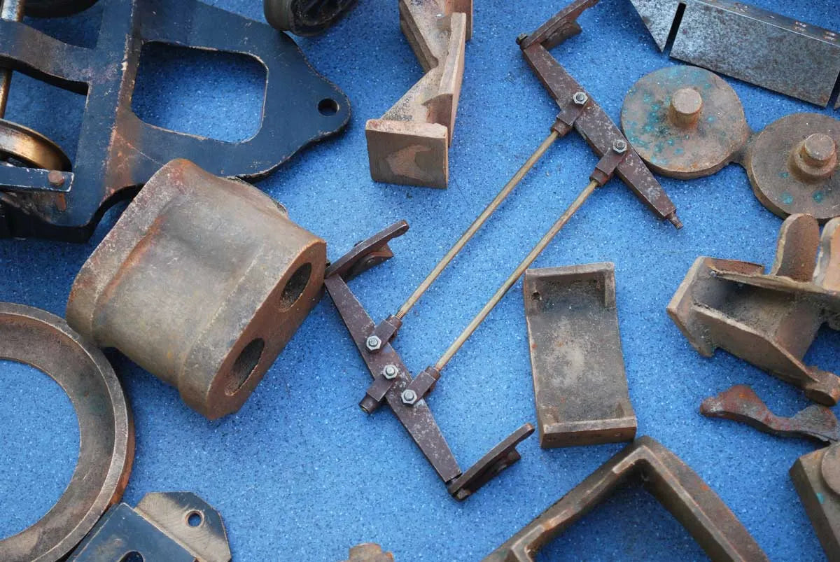 3 1/2 inch gauge Britannia castings