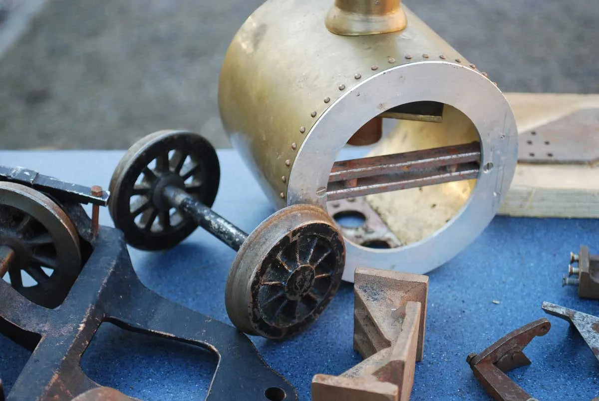 3 1/2 inch gauge Britannia castings