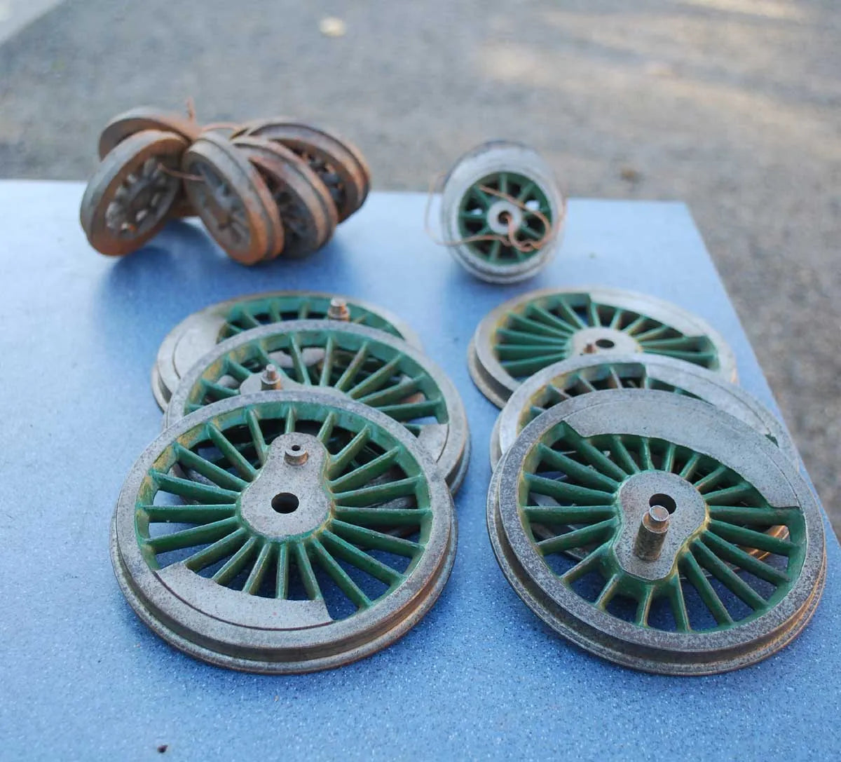 3 1/2 inch gauge Britannia castings