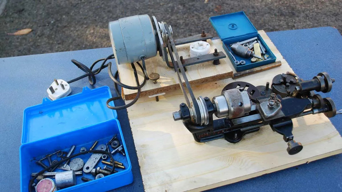 "Adept" lathe