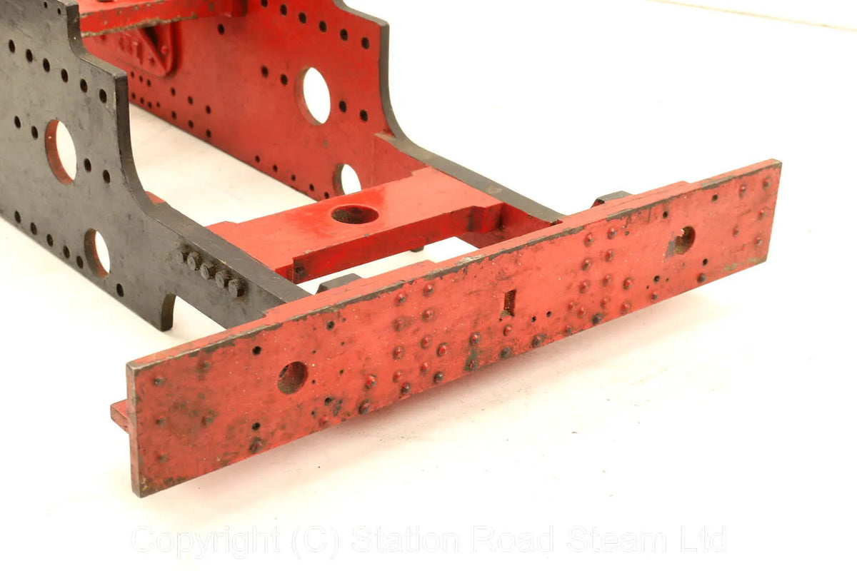 5 inch gauge GWR Prairie frames & wheel castings