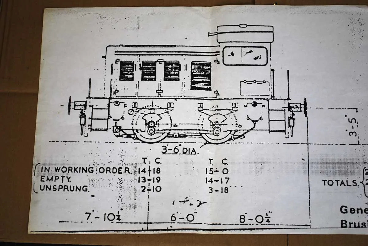 10 1/4 inch gauge diesel shunter