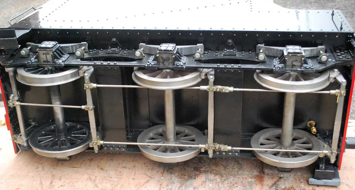 Part-built 7 1/4 inch gauge LMS Black 5 with tender