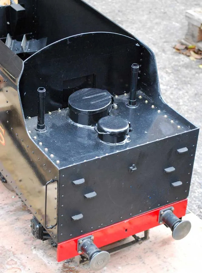Part-built 7 1/4 inch gauge LMS Black 5 with tender