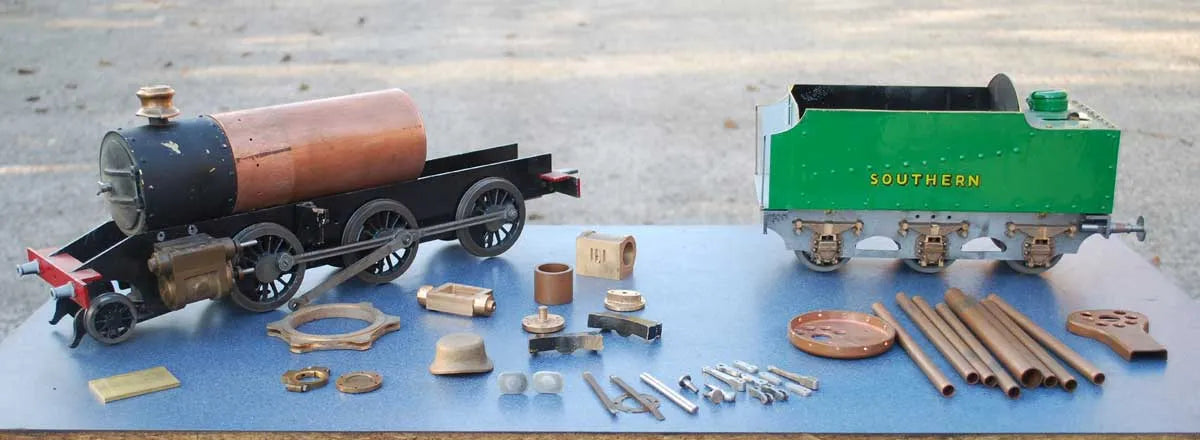 Part-built 2 1/2 inch gauge "Dyak"