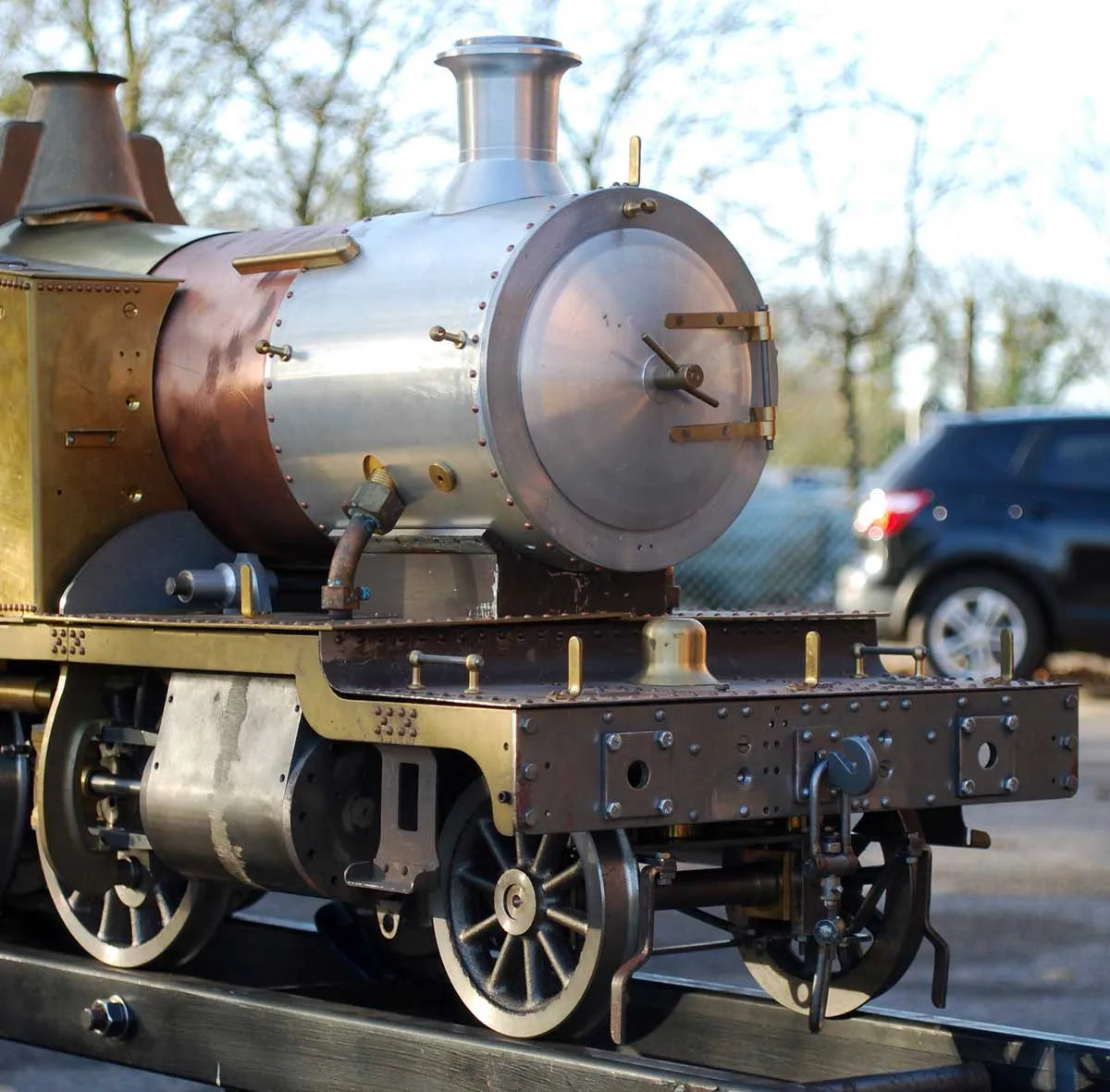 7 1/4 inch gauge ModelWorks GWR Prairie