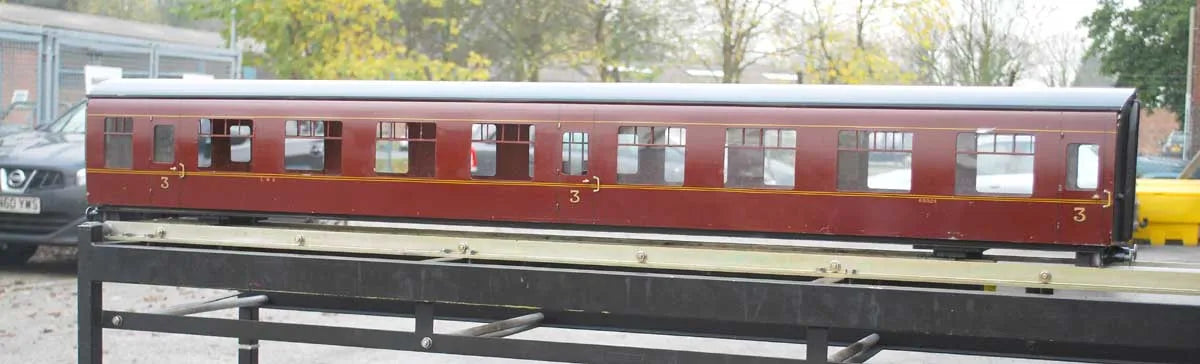 5 inch gauge coach body