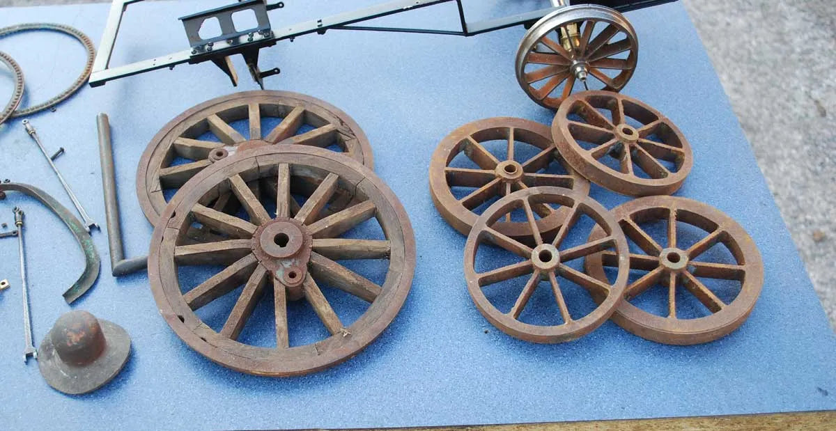 7 1/4 inch gauge Stephensons Rocket parts