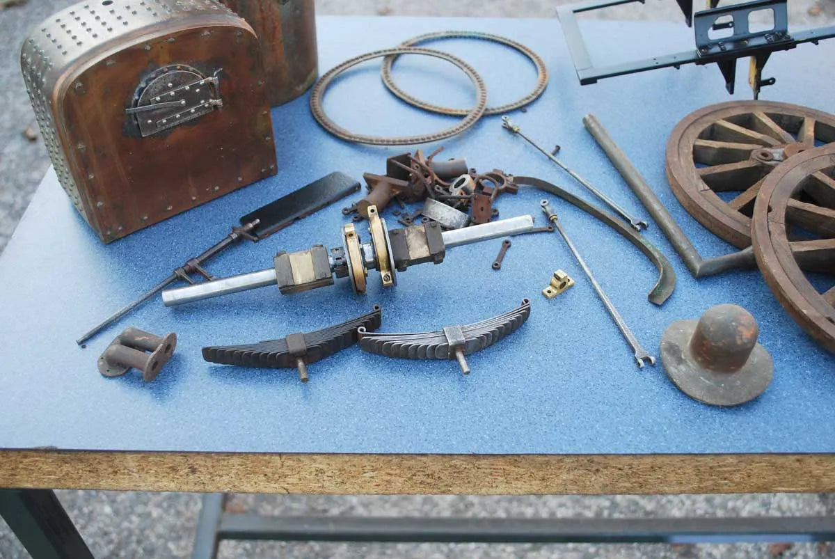 7 1/4 inch gauge Stephensons Rocket parts