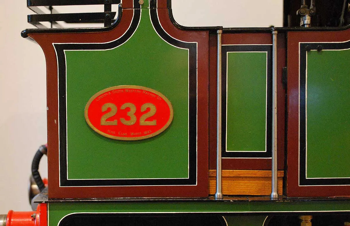 7 1/4 inch gauge LSWR Adams O2 0-4-4T