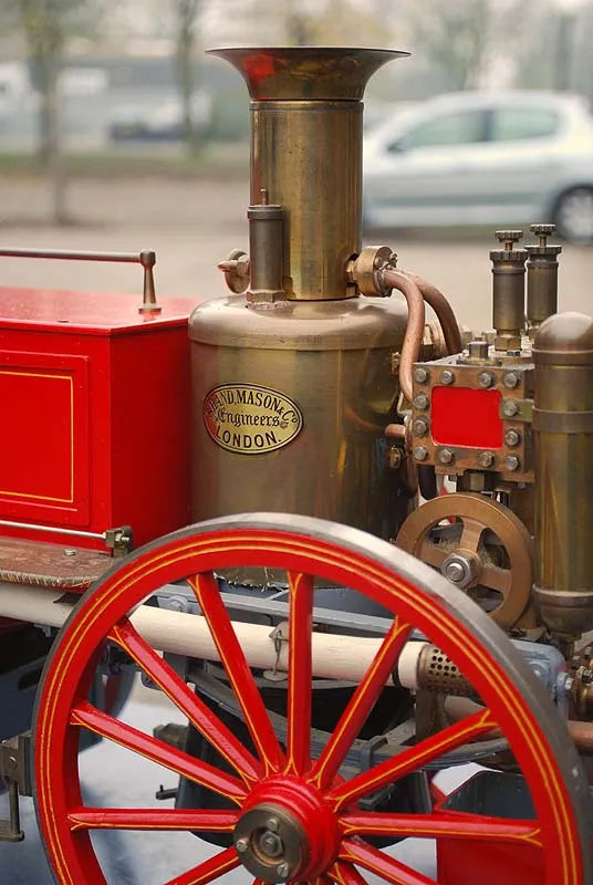 2 inch scale Shand Mason fire engine
